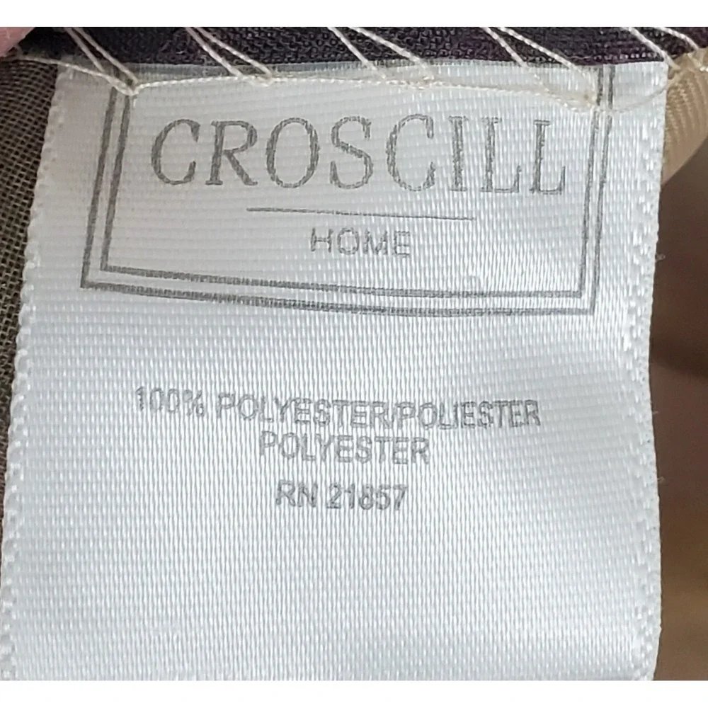 Croscill Scarf Chambord Cassis Scarves 2 Pieces Size 60X216
